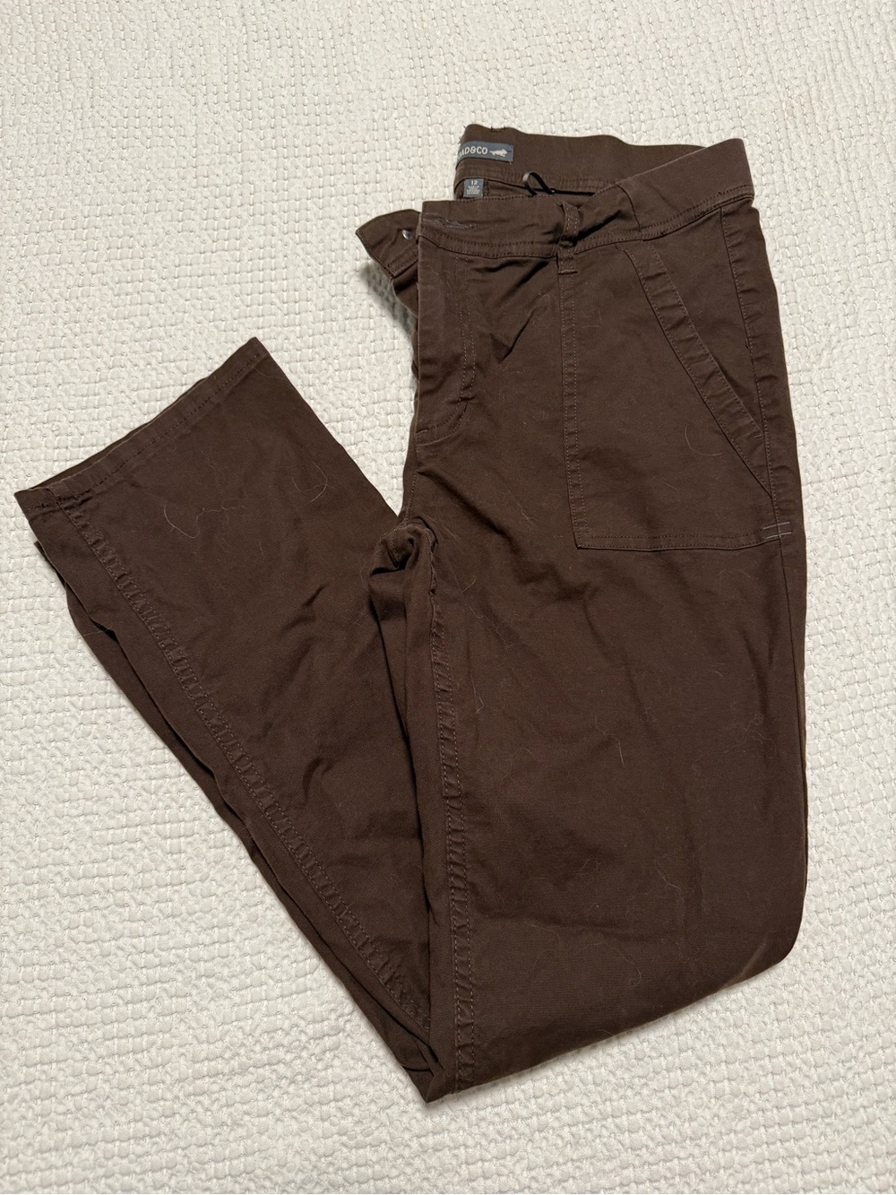 Toad & Co Earthworks straight leg pants